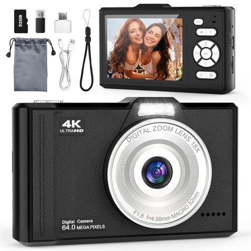 64mp zoom 18x digital - 4k,