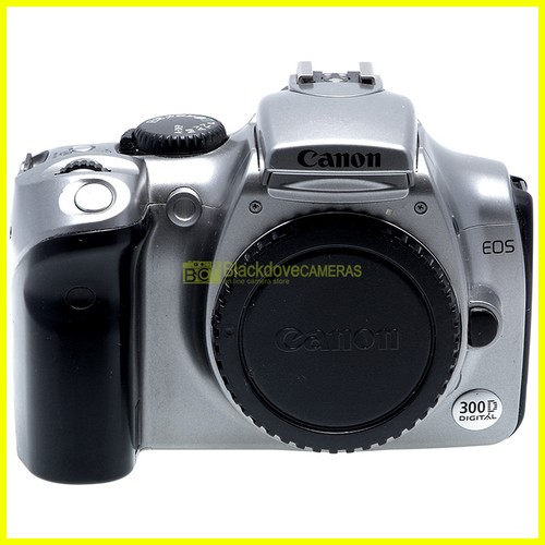 Canon eos 300d silver - silver, 6.3mp